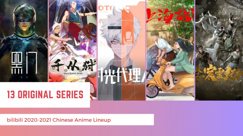 Bilibili 2020-2021 Chinese Anime Lineup Originals