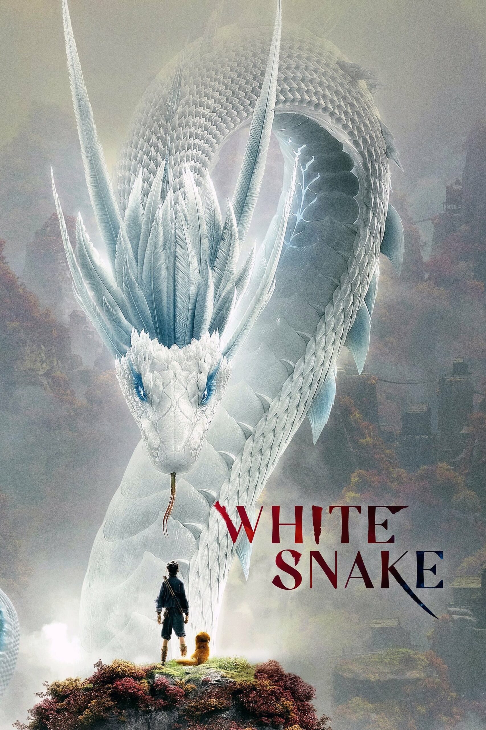 Poster for the movie "White Snake"